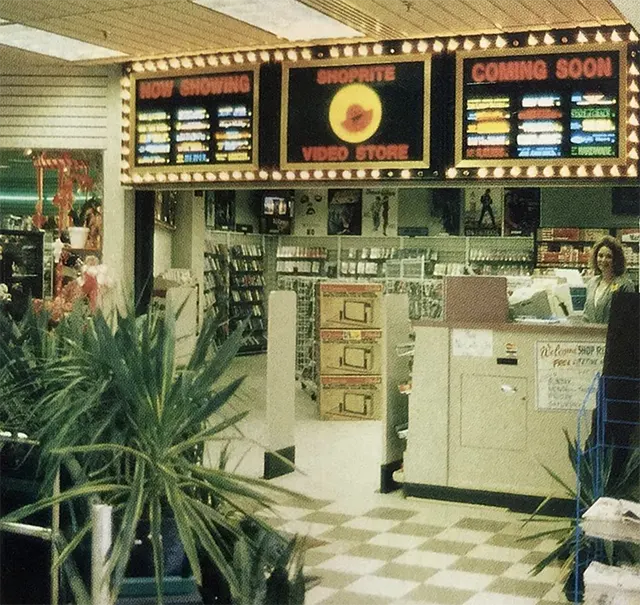 Vintage Photos of Video Rental Stores