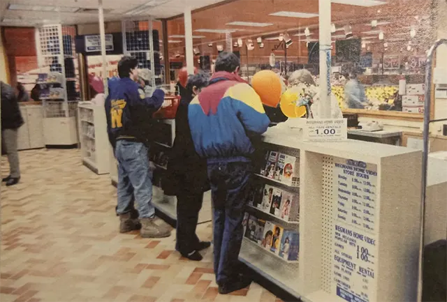 Vintage Photos of Video Rental Stores