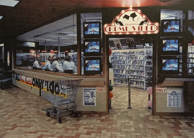 Vintage Photos of Video Rental Stores