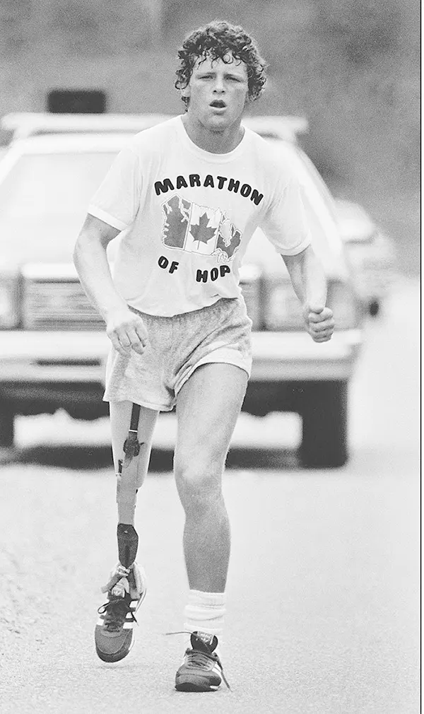 Terry Fox Life Thorough Old Photos