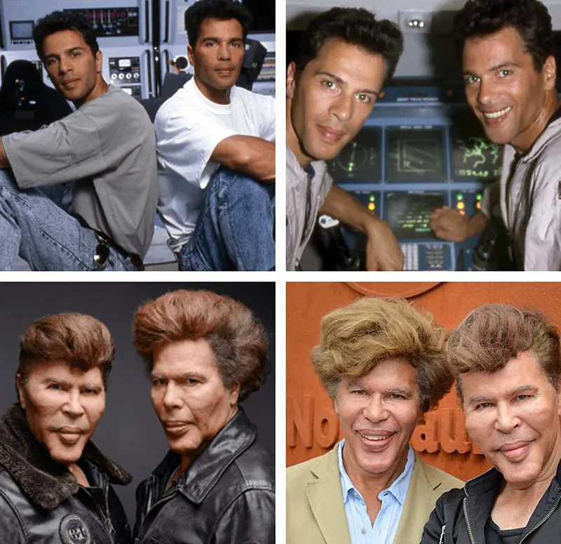Bogdanoff Twins Transformation Photos