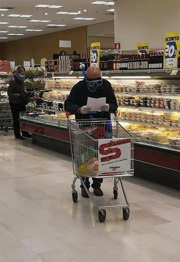 Memories of Food Shopping during the 2020 Pandemic