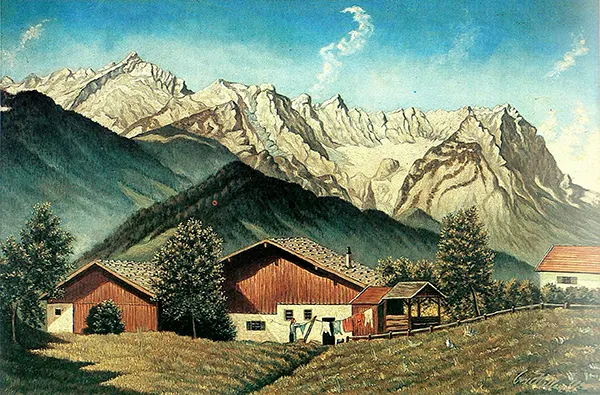 Painting of Adolf Hitler
