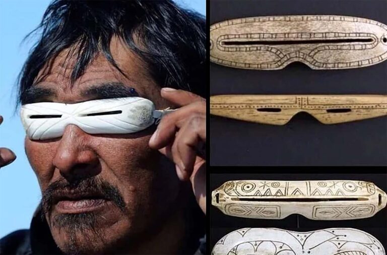 Alaska's Indigenous People Invented Snow Goggles for Enhanced Vision and Eye Protection