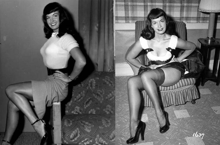 Bettie Page: Vintage photos of the “Queen of Pinups”, 1950s