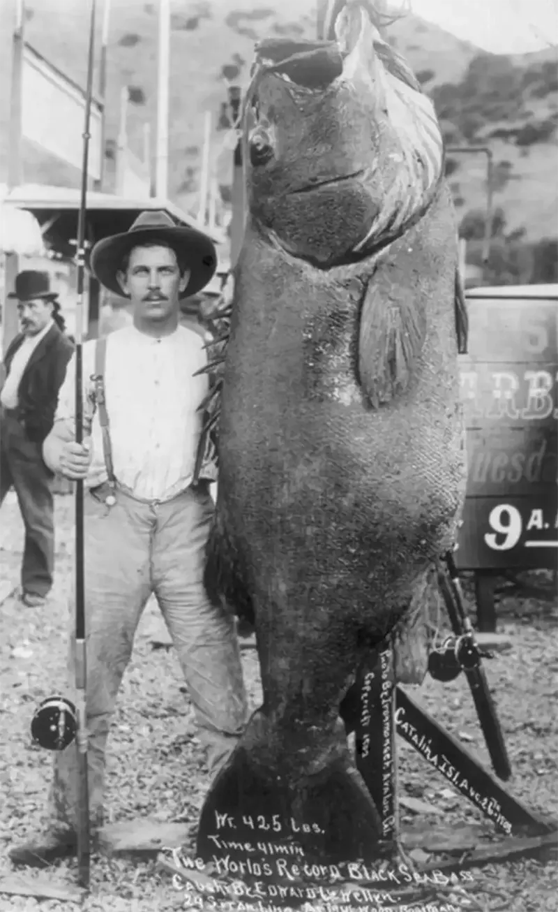 People Posing With Their Big Fishes in the Past