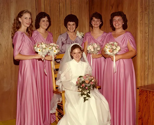 Wedding Vintage Photos from the 1980s
