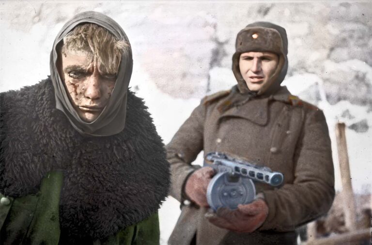 Colorized Images That Capture the Grim Reality of World War II’s Eastern Front
