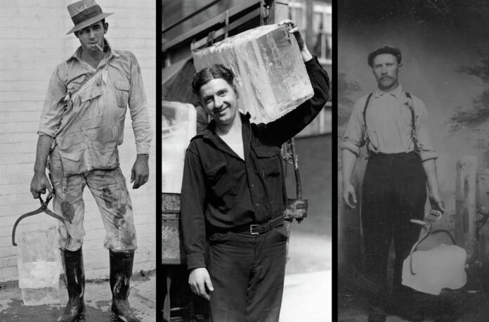 Delivering Blocks of Ice: The Story of the Icemen Through
