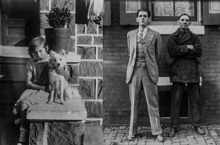 Gritty portraits show Philadelphia residents on their stoops, 1910-1940