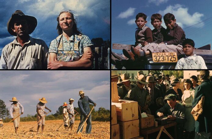 Rare Color Photos Depict Life in the US During the