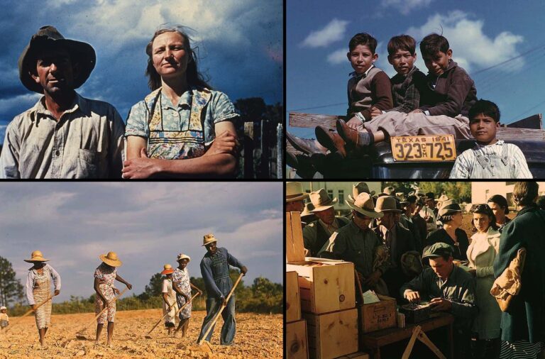 Rare Color Photos Depict Life in the US During the Great Depression, 1939-1941