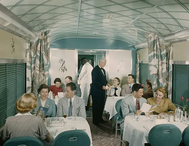 Sunset Limited of the Southern Pacific Railroad in the 1950s Photos