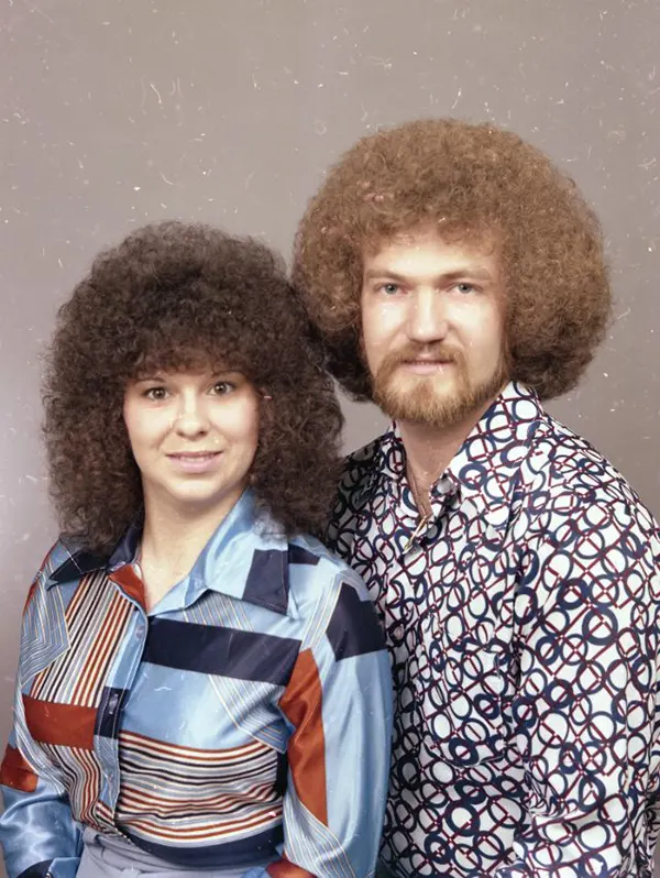 Studio Portraits of 1970s Couples