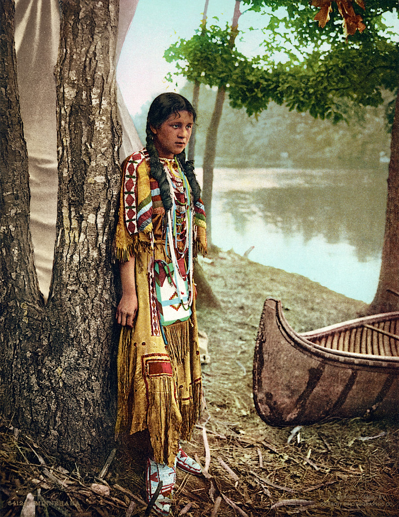 Color Photos of Native Americans