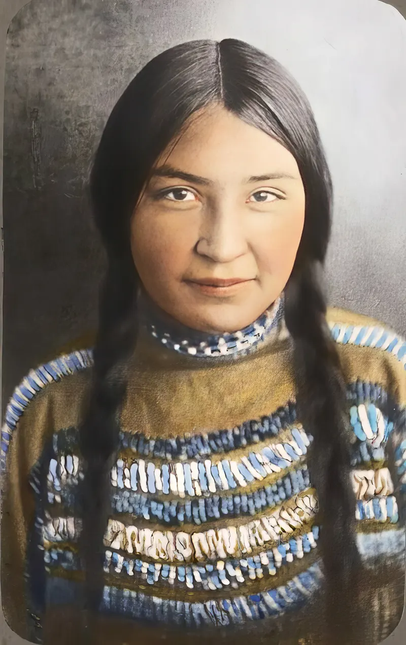 Color Photos of Native Americans