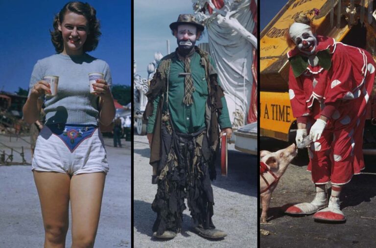 Stunning Colorful Photos of the Ringling Bros and Barnum & Bailey Circus in the Late 1940s
