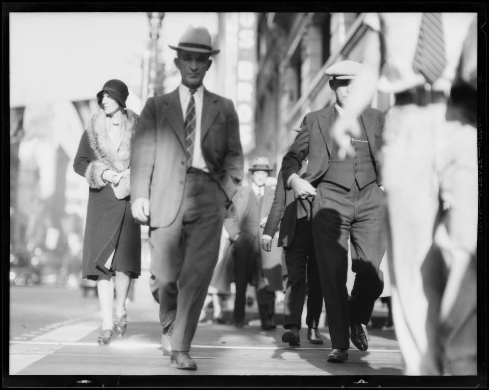 los angeles street scenes 1930s