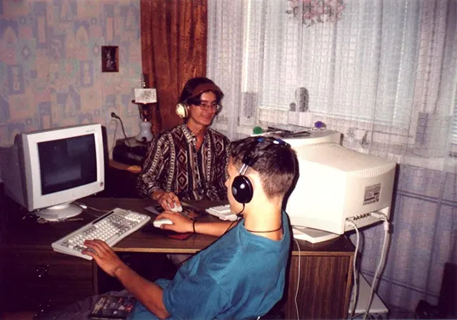 LAN parties 2000s old photos