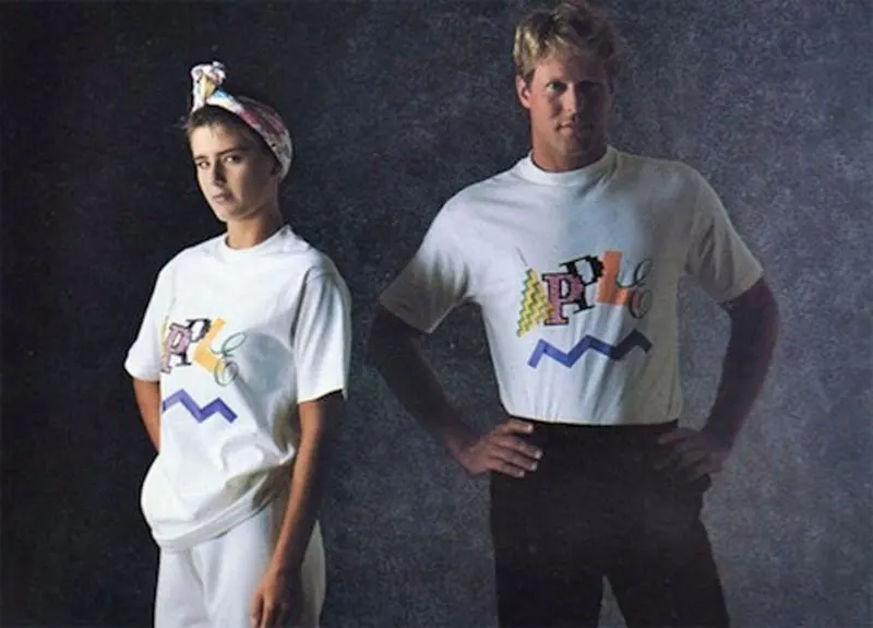 Apple Clothing Line from 1986 Photos
