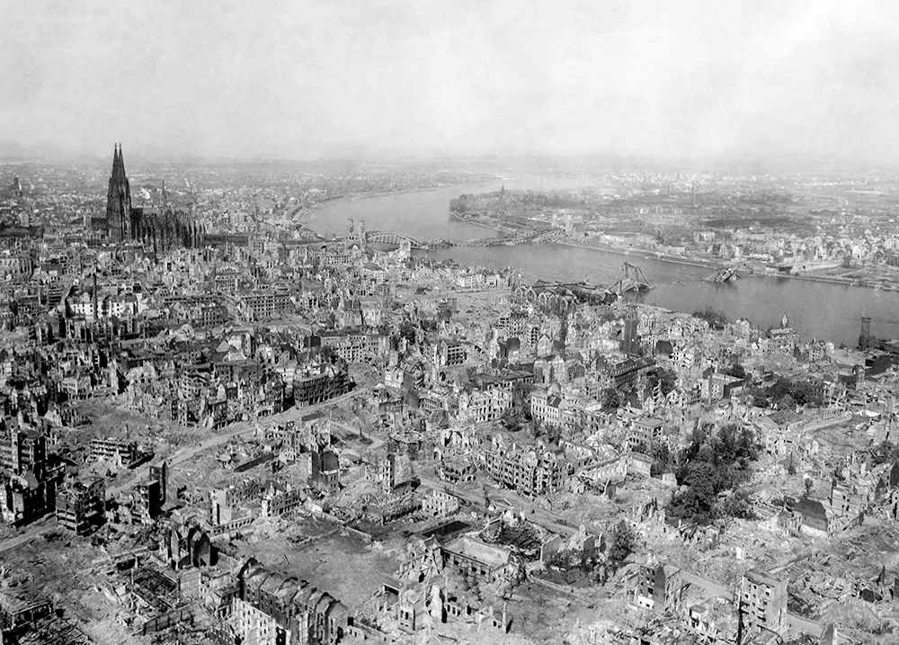 Cologne Cathedral destroyed