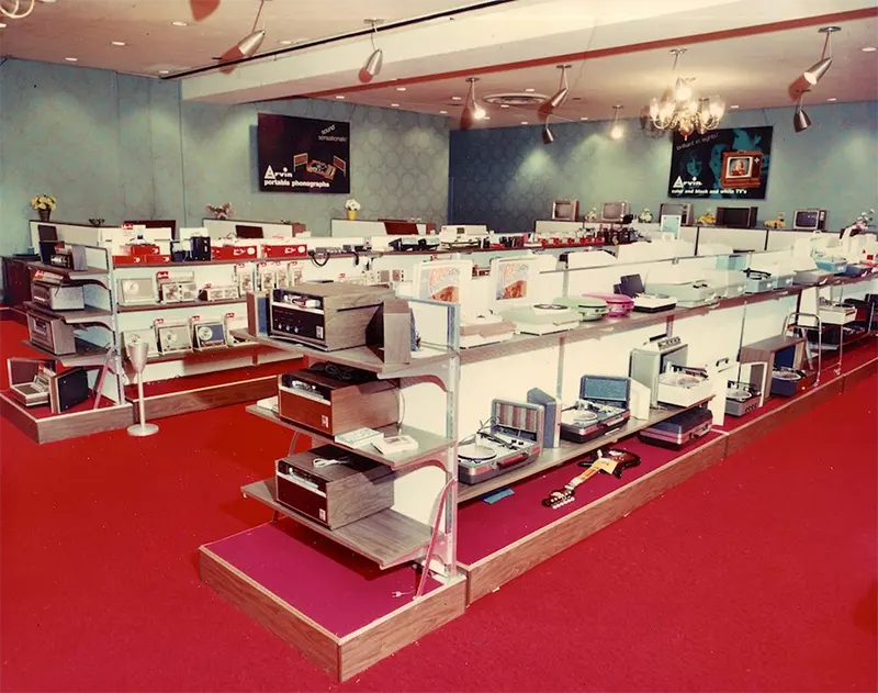 Consumer Electronics Show in Old Photos
