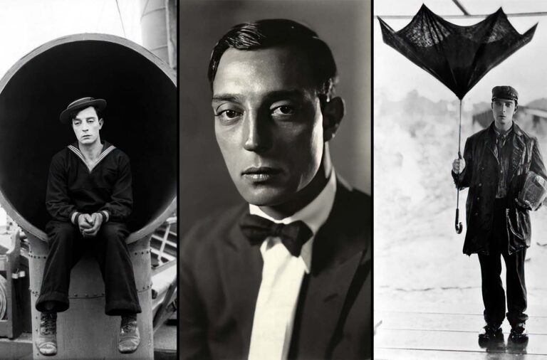The Great Stone Face: Captivating Vintage Photos of Buster Keaton Through the 1920s and 1940s