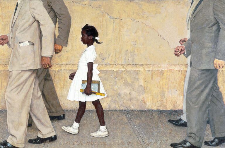 The Real Story Behind Norman Rockwell’s 1964 Painting ‘The Problem We All Live With’