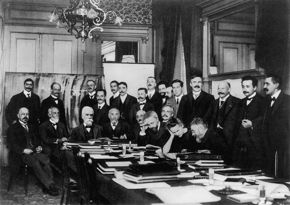 The Solvay Conference photos