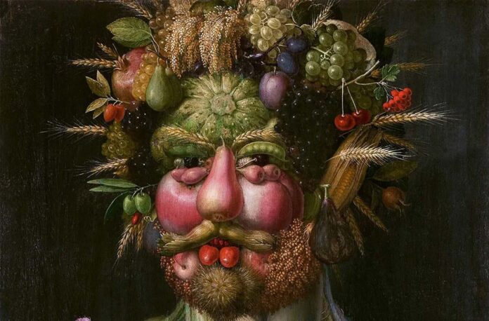 The fascinating Giuseppe Arcimboldo's portraits made out of fruits, vegetables The fascinating Giuseppe Arcimboldo's portraits made out of fruits, vegetables and fish, 1563-1591