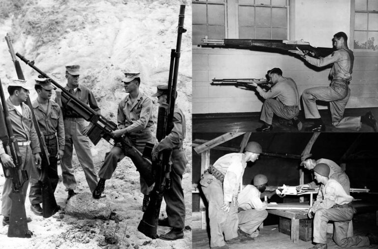 The gigantic training guns that helped the troops better understand the firing mechanism, 1940s-1960s