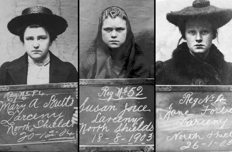 Theft and Larceny: The Edwardian Women Forced to Pose in Police Mugshots, 1900s