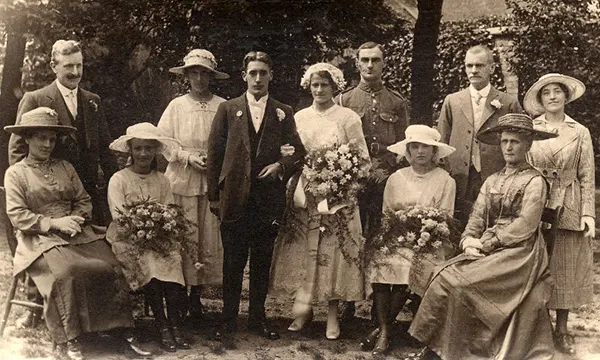 Weddings old photos early 20th century
