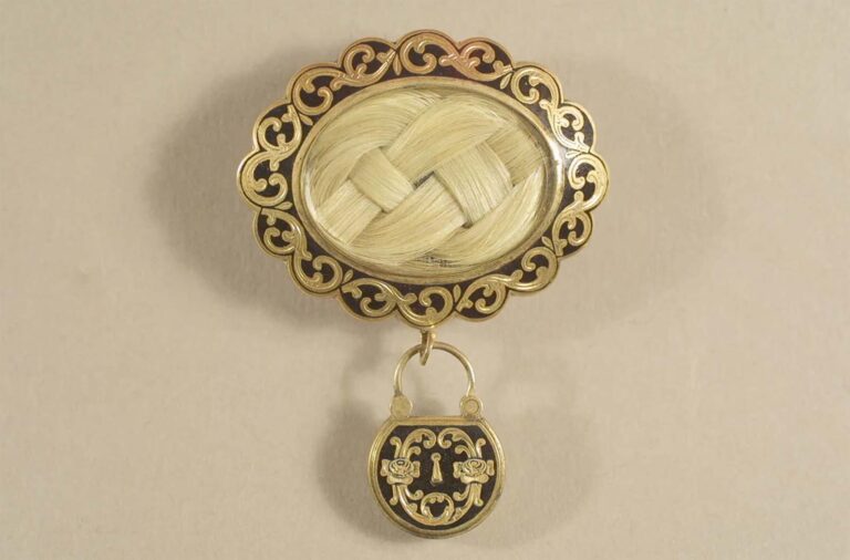 Victorian Mourning Jewelry: Wearable Memorials that Contained the Hair of the Deceased, 1750-1900
