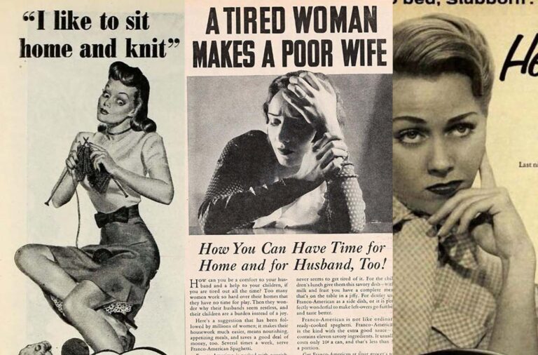 Vintage Advertisements that Preyed on Women’s Need for Marital Security, 1910-1960