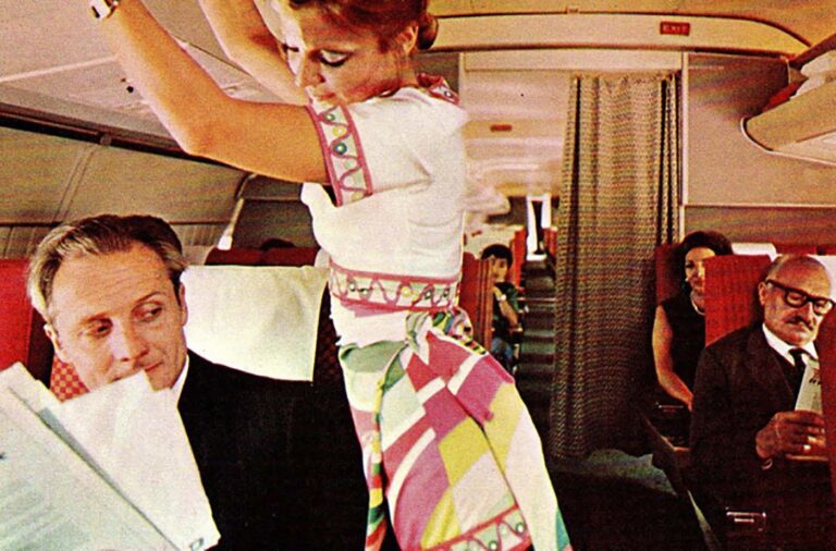 Vintage Airline Ads that Used the “Sex Sells” Approach to Sell Tickets, 1960s-1980s