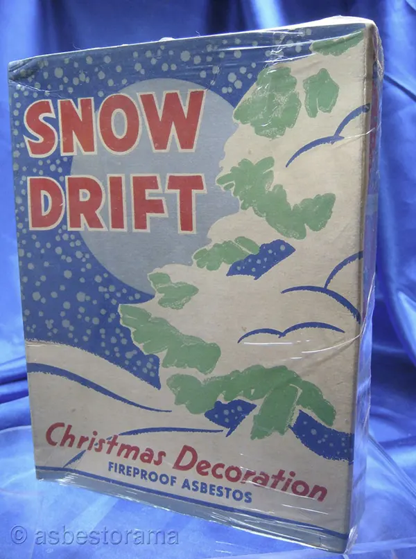 asbestos vintage advertisements fireproof snow