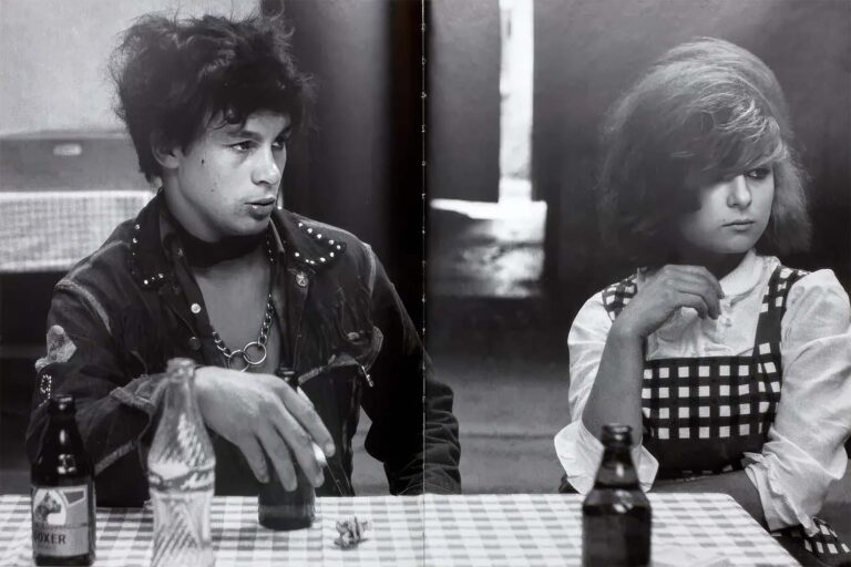 Vintage Portraits of Halbstarken Youngsters with Bold Hairdos in the 1950s and 1960s