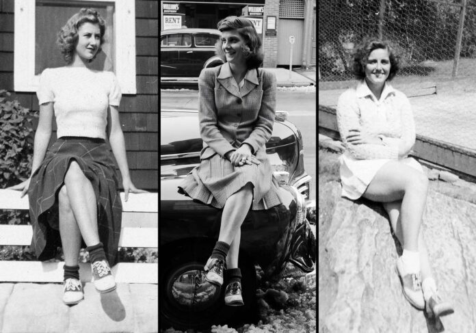 What 1940s Teenage Girls Wore: Skirts, Saddle Shoes, and Schoolyard