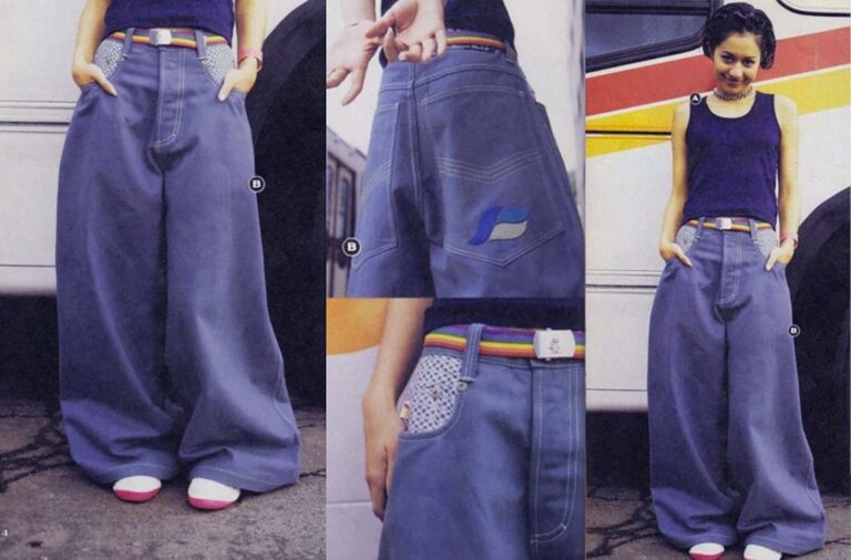 Wide-Leg Jeans of the 1990s: When Fashion Took Baggy to the Next Level