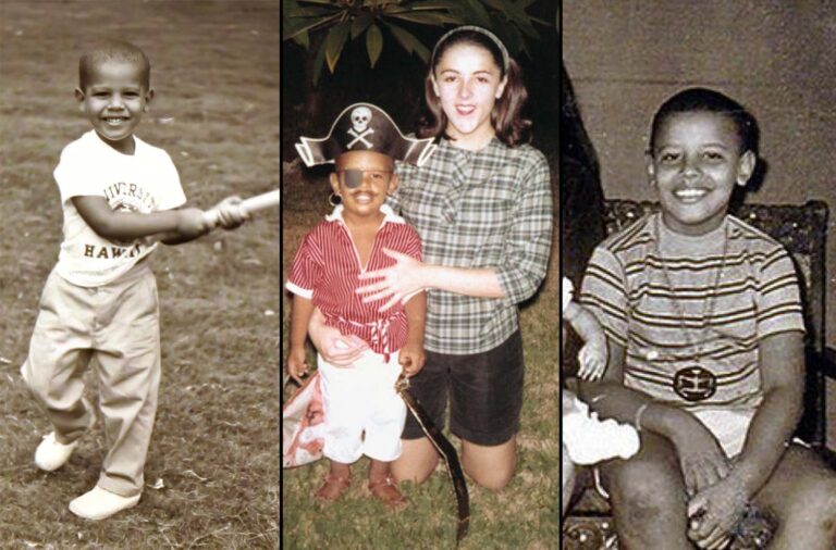 Young Barack Obama: Rare and Adorable Photos from His Childhood in the 1960s and 1970s