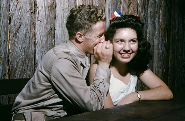 A Last Dance at Fort Bragg: Soldiers Enjoy a Night Out Before Deployment, 1942