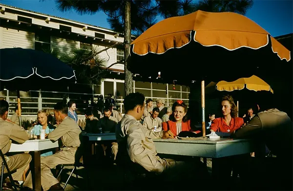 A Last Dance at Fort Bragg: Soldiers Enjoy a Night Out Before Deployment, 1942