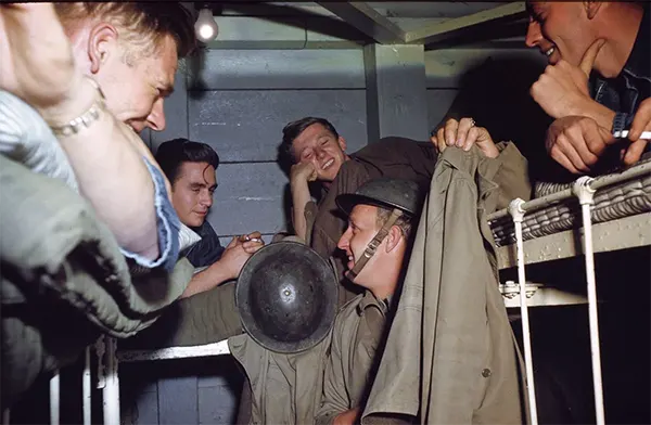 A Last Dance at Fort Bragg: Soldiers Enjoy a Night Out Before Deployment, 1942