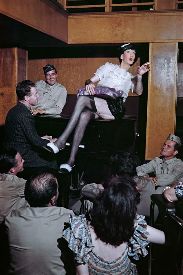 A Last Dance at Fort Bragg: Soldiers Enjoy a Night Out Before Deployment, 1942