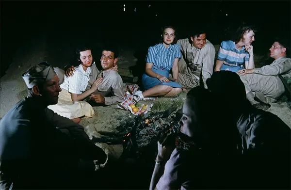 A Last Dance at Fort Bragg: Soldiers Enjoy a Night Out Before Deployment, 1942