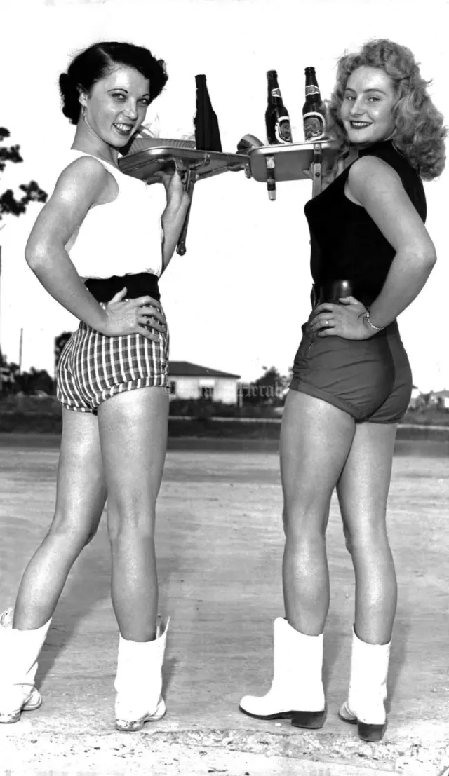 carhop girls vintage photos