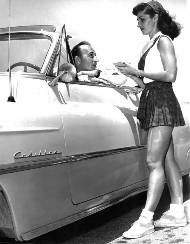 carhop girls vintage photos