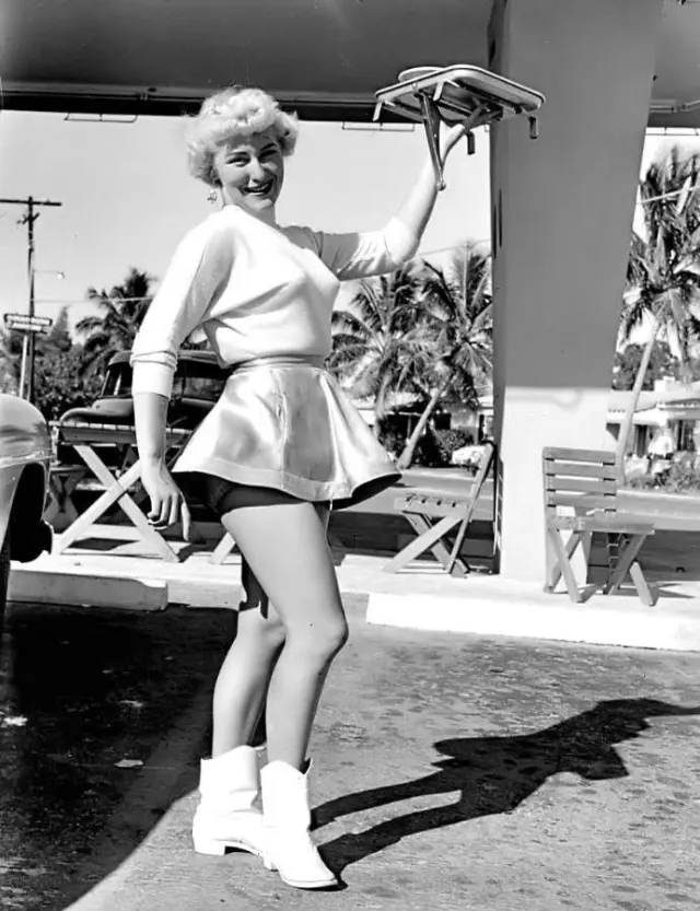 carhop girls vintage photos