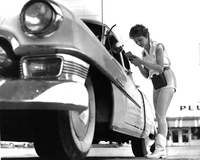 carhop girls vintage photos